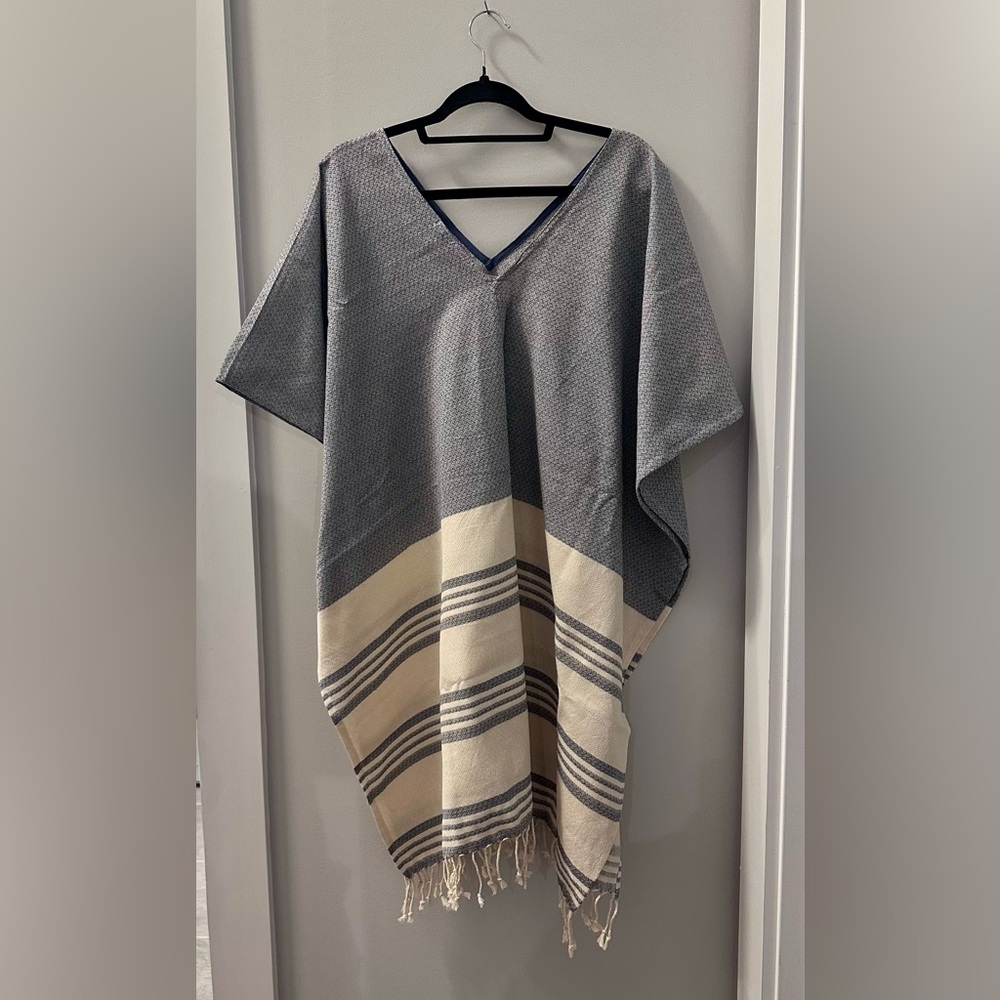 Swimsuit coverup by Tribe Alive.  One size.  Handmade in India.